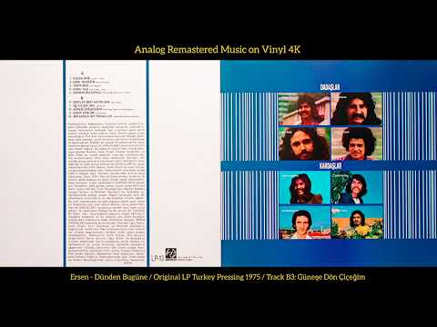 Ersen ve Kardaşlar - Güneşe Dön Çiçeğim (Original LP Song Analog Remastered 1975) 4K