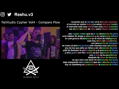 FatXtudio Cypher 4 - COMPARE FLOW - Rimas x Métrica x Skills