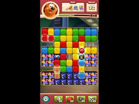 Toon Blast Level 4898 - NO BOOSTERS 🐻🐺🐱 | SKILLGAMING ✔️