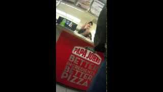 preview picture of video 'Papa Johns threating a former woker'