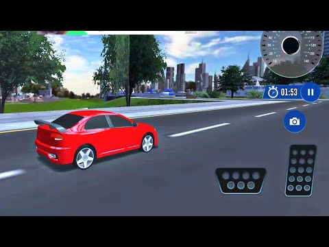 US Police Multi Level Car Transporter Truck 2021 - Best 3D City Car Parking - Android gameplay #3