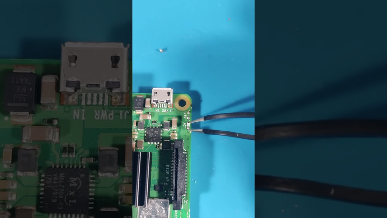 Swap Raspberry Pi LEDs