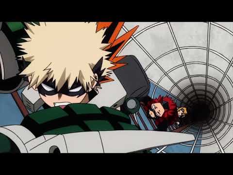 Bakugou tells Kaminari to shut up (Dub)