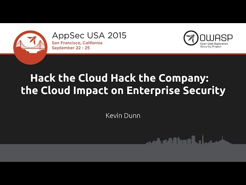 Image thumbnail for talk Hack the Cloud Hack the Company: the Cloud Impact on Enterprise Security