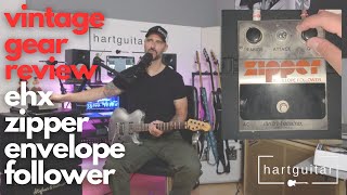Video thumbnail for vintage gear review • 1976 Electro Harmonix Zipper Envelope Follower Pedal #forsale by hartguitar