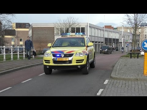 Ambulances met Spoed naar en van verschillende meldingen in Alkmaar
