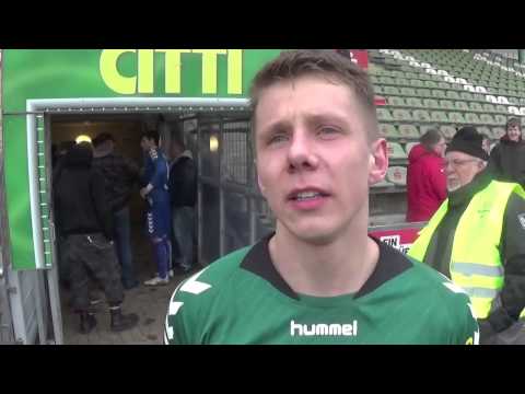 14/15: VfB Lübeck - Lüneburger SK - Interview Dennis Voß