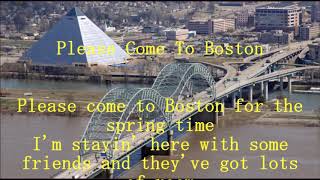 Rita Wilson please come to boston   +  lyrics