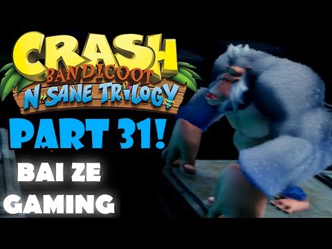 N Sane Trilogy Crash 2 Pt31 - Boulder Dash and Sewer Gold Relics!
