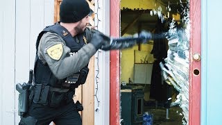 SUSPECT NAILS HIS DOOR SHUT, SO I BREAK IT DOWN