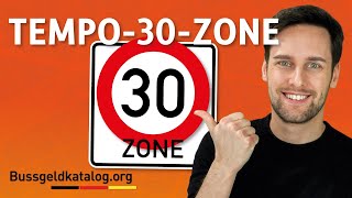Die 30er-Zone 💡 - Kennt ihr den Unterschied zum normalen Tempo-30-Schild?