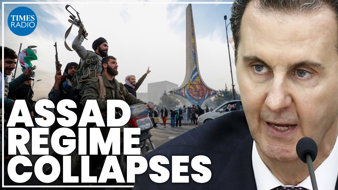 Syrian regime collapses as Putin loses key ally Assad