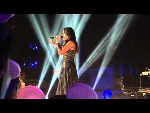 Idina Menzel Performs "Let it Go" at Disney California Adventure