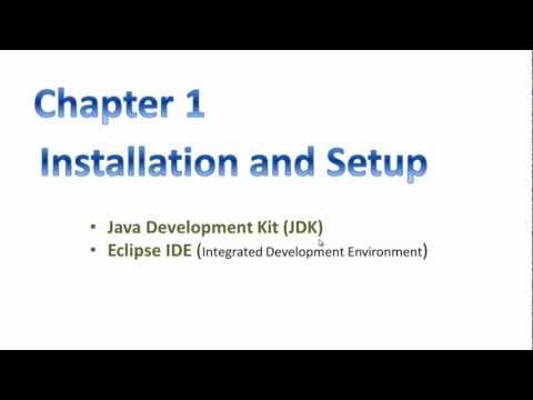 1 Installing Jdk And Eclipse Ide Java Programming