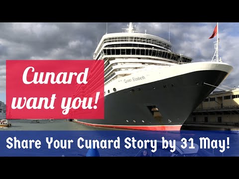Thumbnail for Cunard want YOUR help #ad