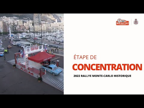 Etape de Concentration - Rallye Monte-Carlo Historique 2022