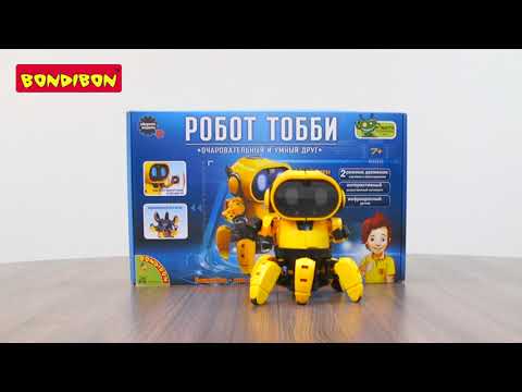 Миниатюра изображения товара Научная игра Bondibon Французские опыты. Робот Тобби / ВВ3062