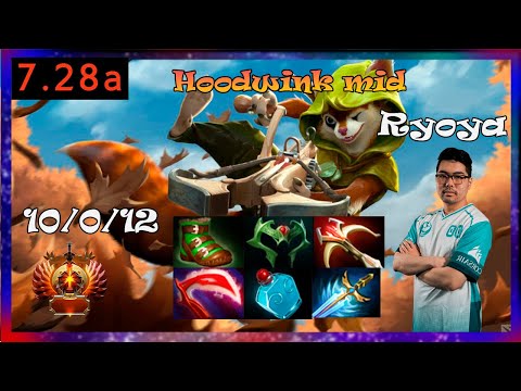 ryoya hoodwink mid | Full Gameplay 7.28a | Dota 2 Pro Replays