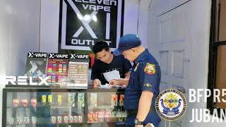 19 September 2025, Juban FS Fire Safety Inspection of business establishments. #bfpjuban #bumbero 