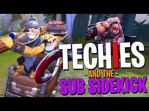 Techies and the Sub Sidekick - DotA 2