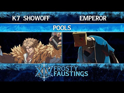 FFXIV POOLS - K7 Showoff (Leo) vs Emperor (Faust) - Guilty Gear Strive