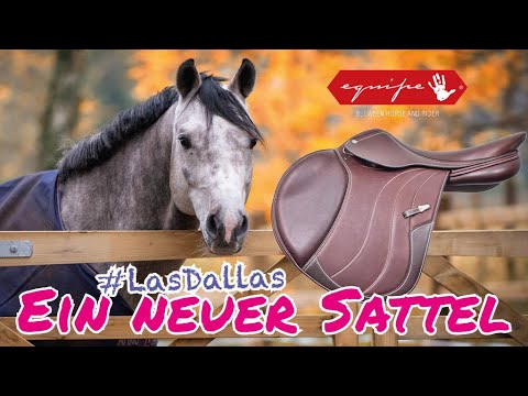 Lia & Alfi - Las Dallas gets a saddle - Selleria Equipe
