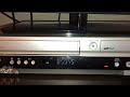 Demonstration On My Panasonic VCR DVD Combo On My Fox And The Hound 2002 VHS