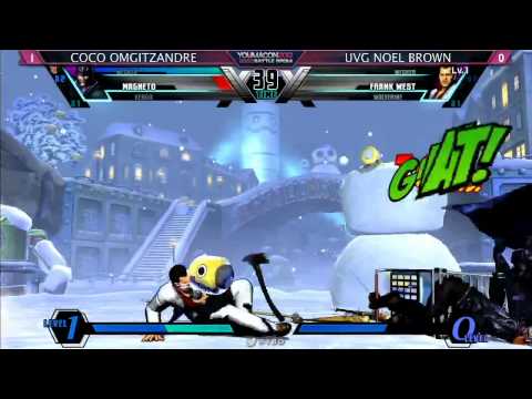 UMVC3 COCO OMGITZANDRE vs UVG Noel Brown FINALS YBO 2012