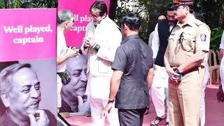 Amitabh Bachchan & His Son Abhishek Bachchan Attended The Last Rites Of Advertising Legend Piyush P