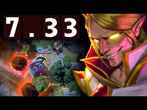 ROSH IN 7.33 | EPIC INVOKER vs SHADOW FIEND MID | Dota 2 Invoker