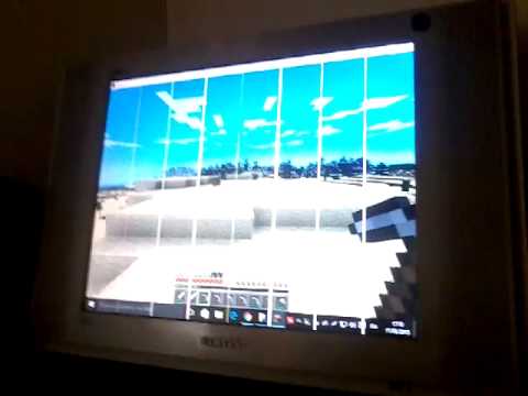 La casa bellissima con la tomba di Herobrine