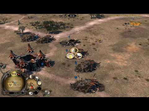 LOTR BFME II ROTWK v8.3.0 1v1 Brutal AI (Goblins vs Isengard)