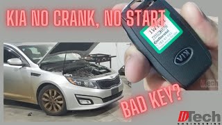 2015 Kia No Key Recognized No Crank No Start Diag & Fix