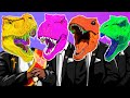 Choose The Right Gift Box Run Game With Elephant Cow Gorilla Buffalo Pig Trex Wild Animals Games