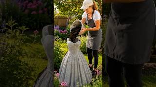 She Made Magic with Just Cement 😱🌿