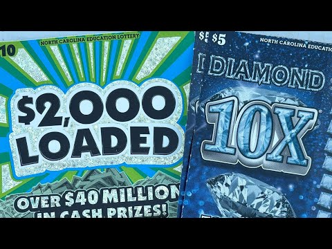 Looking for diamonds and bursts! 💎 Black box special ◼️ North Carolina lottery tickets