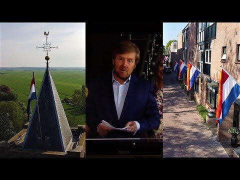 Zo vierde Nederland Koningsdag 2020 Drone video