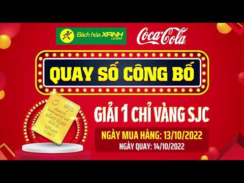 Kết quả quay số trúng vàng ngày 13/10 và trúng iPhone 14 từ ngày 7/10 – 13/10