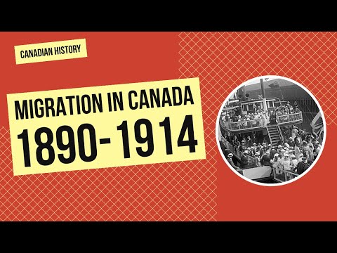 Migration in Canada 1890-1914 | Canadian History Activity