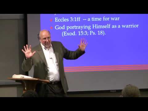 Dr. Ted Hildebrandt, Old Testament Literature, Lecture 20, War; Judges: Ehud, Deborah, Gideon