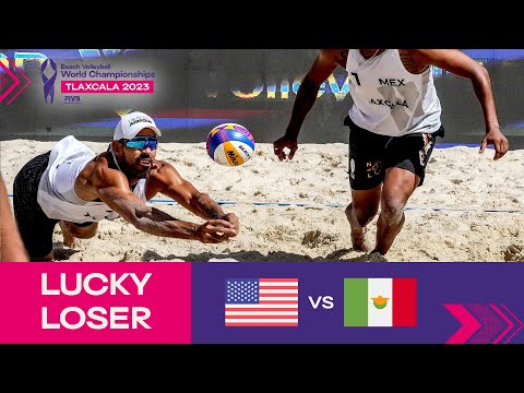 Evans/Budinger vs. Sarabia /Virgen - Lucky Losers Highlights | Tlaxcala 2023 #mexbeachvolley