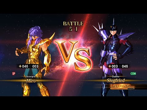Miro (Scorpio Gold Cloth) vs Siegfried (Dubhe God Robe) - Saint Seiya: Soldiers' Soul