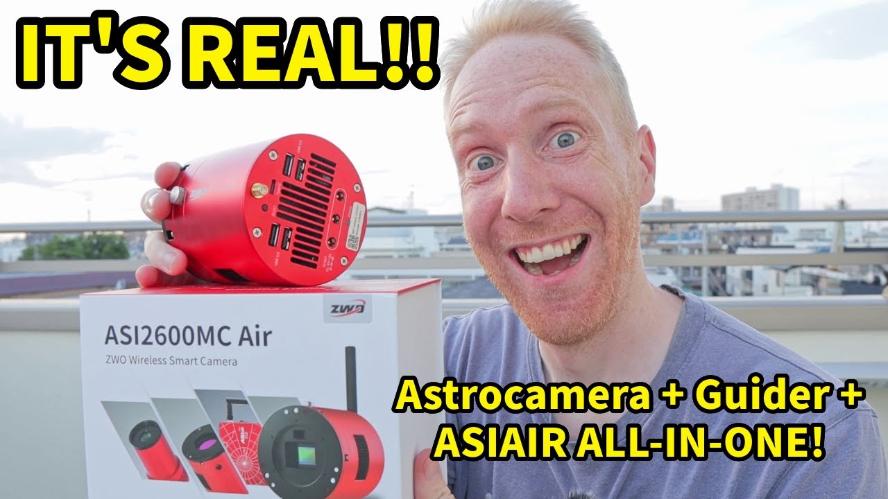 This Astro Smart Camera does EVERYTHING🔥! Perfect for beginners? REVIEW of ZWO ASI2600MC Air!