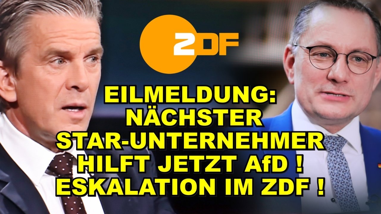 EIL: PROMI HILFT JETZT AfD! ZDF-SCHOCK!