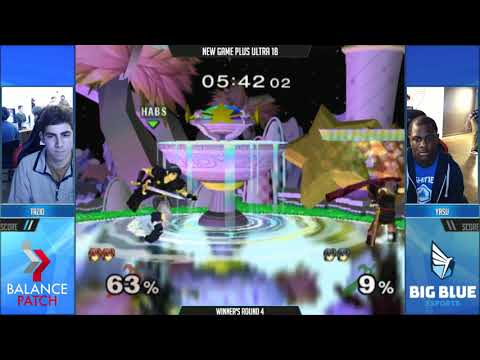 NGPU 18 SSBM - tazio (Red Marth) vs. Yasu (Black Marth) - Melee WR4
