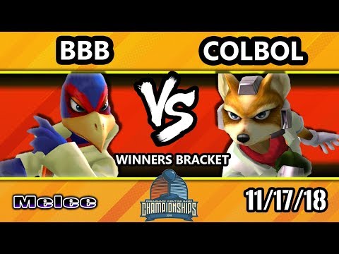 DHATL18 SSBM - BBB (Falco) Vs. SS | Colbol (Fox) - Smash Melee Top 48 Winners