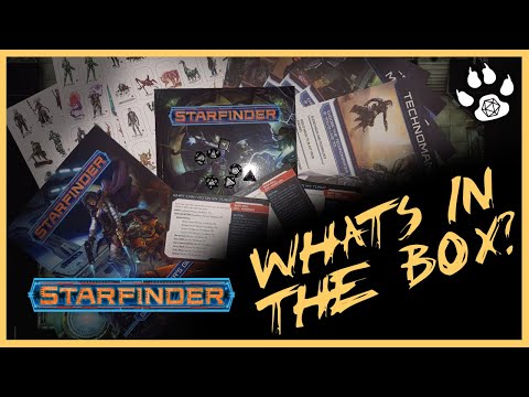 Whats in the Box? Ep10 - Starfinder: Beginners Box - Band of Badgers