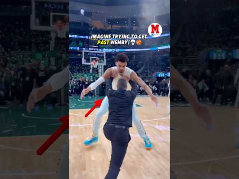 Getting past Wemby is definitely no easy task!💀🏀#wemby #victorwembanyama #nba #basketball #spurs