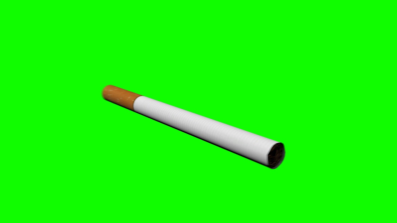 4K Free Green Screen - CIGARETTE