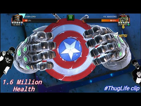 Star-Lord Rank 5/65 VS Maestro Lybrinth of Legends - Marvel Contest of Champions